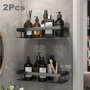 Mensole da bagno Porta shampoo PunchFree Mensola da doccia Rack Organizer da cucina ad angolo per set di accessori 221207