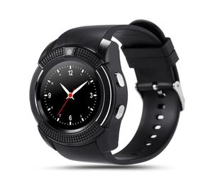 V8 Smart Watch Good Sound Quality Bluetooth Armband Band med Sleep Monitoring Camera Control Full Circle Display V8 Smartwatch 2188056