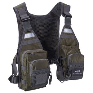 Men's Vests Bassdash FV08 Ultra Lightweight Fly Fishing Vest for Men and Women Portable Chest Pack One Size Fits Most 221208