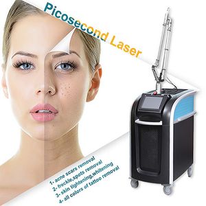 4 våglängder picolaser laser picosekund tatuering borttagning maskin unik 755 nm sond lämplig för alla hudtyper Anpassa logotyp och språk