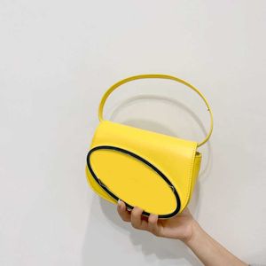 dTote женская сумка с верхней ручкой полукруглый дизайн брендовая кожаная сумка на плечо с клапаном под мышками модные сумки 220507