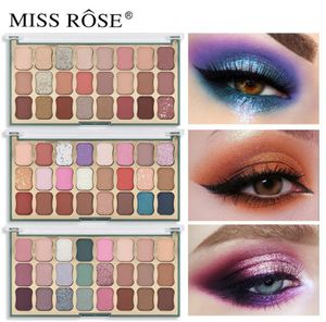 Miss Rose Brand New Glitter Eye Shadow Pallete 24 Colors Shimmer Matte Matteal Fidadow Makeup Palette Palette Festival Cosmet9057151