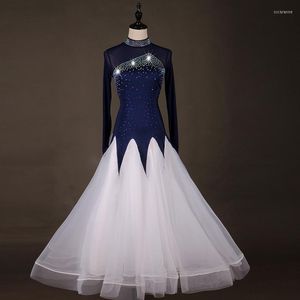 Stage di Usura 2022 Costume Vendita Sala da Ballo Gonne Est Design Donna Moderno Valzer Tango Vestito/Vestito da Competizione Standard MQ041