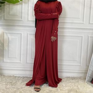 Ethnic Clothing Middle East Fashion Muslim Women's Robe Abaya Loose Large Size Arab Kimono Ramadan Kaftan India-Pakistan