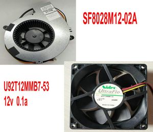 NIDEC 8025 12V Projector Cooling Fan U92T12MMB753 SF8028M1202A2984375