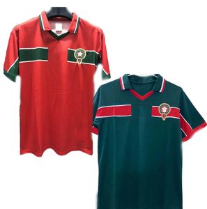 Old Maroko Piłka nożna Retro 1998 94 95 22-23 2022 World 22-23 Krajowa koszulka Thai Qualit Belhanda 10 Boufal Kingcaps Hurtowa noszenie piłkarskiego