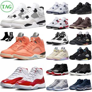Cherry Retro Mens Basketball Shoes Jumpman s Military Black Cat Midnight Navy s Bred Cool Grey s Crimson Bliss Sail M n Kvinnor utomhussport Sneakers Trainers Trainers
