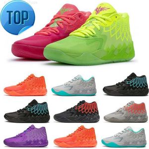 Roller TOP Shoes MB.01 LaMelo Ball Mens Basketball Shoes Rick And Morty Not From Here Queen City Black Blast Buzz City Rock Ridge Red LO UFO