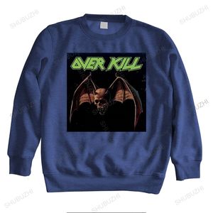 Mens Hoodies Sweatshirts Boyun Bulum Buluşma Metal Rock Band Black Long Sleeve S2XL SATIŞI % 100 Pamuk Marka Sonbaharları Boy 221207