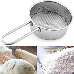 Baking Tools Sugar Sifter Cocoa Powder Tea Flour Hand Held Vibrating Stainless Steel Multipurpose Filter