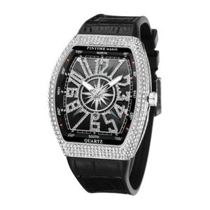 Casual Men Fashion Sport Rose Gold Watch Funkcja Chronograph Stopwatch gumowy pasek auto data męska luksusowa zegarek