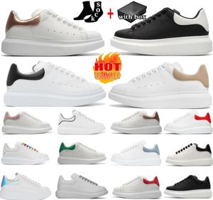 designer shoes sneakers Casual Shoes Plate-forme Suede Fashion Men Women Leather Lace Up Platform White Black Womens Luxury Velvet us44