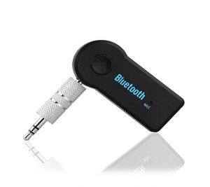 Wholesale 35mm Jack Wireless Bluetooth Receiver Adapter For Car Music Stereo Audio Aux A2DP For Headphone Reciever Hands Adaptator6684121