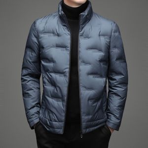 Men's Down Parkas Men's Down Jacket 90 White Duck Down Down Stand Stand Collar Color Solid Winter Business Business Casual HighEnd Casal 221208