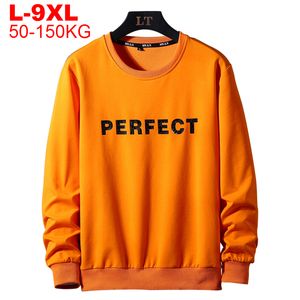 Mens Hoodies Sweatshirts Brand Large Size 9xl Men Fashion Leisure Pullover Male Sport Hoodie Sweatshirt Streetwear 221207