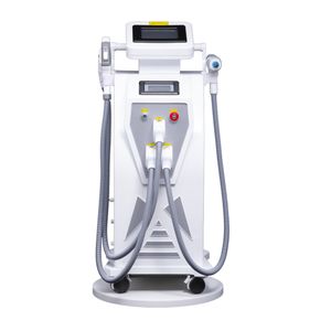 Professionell 3 i 1 Laser Beauty Machine Skin Rejuvenation Hair Removal Tattoo Remover Beauty Salon Equipment