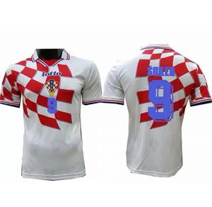 Old Retro 22-23 Cro￡cia Jerseys de futebol Modric Brozovic Rebic Brekalo Kramaric Kovacic Camisetas de futebol atacado Yakuda