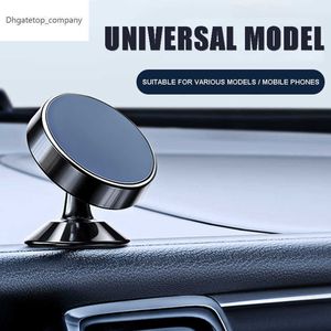 Mini Magnetic Car Phone Holder Ultra Strong Magnet Tray Bracket Suit to iPhone Samsung Xiaomi Huawei