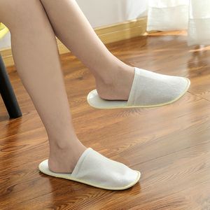 Flipers descartáveis ​​Viagem de hotel Slipper Sanitary Party Home Guest Use Men Women Unisisex Fechous Toe Shoes Homestay 1223804