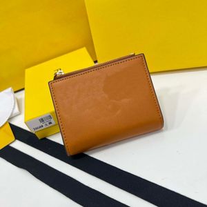 Designer purse Single zipper solid color wallet Flip open notecase Luxury brand card holder Credit card clip billfold pocketbook name card holder cardcase