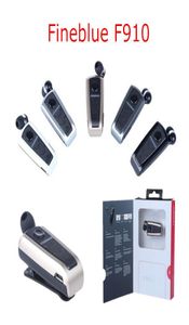 Original Brand Wireless Bluetooth Headphone FineBlue F910 Calls Remind Vibration Wear Clip Headset For iPhone Samsung HTC 1pcs2615364