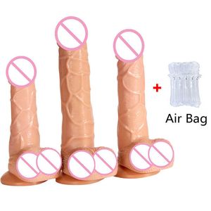 Sexspielzeug Dildo Riesiger realistischer weicher Penis Günstige kleine Anal Silikon Saugnapf Masturbatoren Butt Plug Spielzeug für Frauen Ring Cock