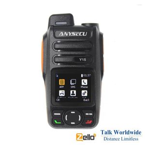 Walkie Talkie ANYSECU Y15 4G LTE Network Radio Android 5.1 4000mAh Battery POC Smartphone Work With Zello PApplication