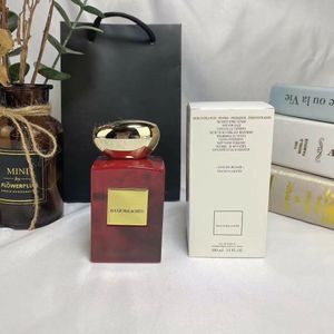 Luxury Brand Men Women Perfume 100ml Eau De Parfum 3.4fl.oz Prive-Rouge Malachite Long Lasting Smell EDP Rouge Fragrance Unisex Spray Cologne Fast Ship