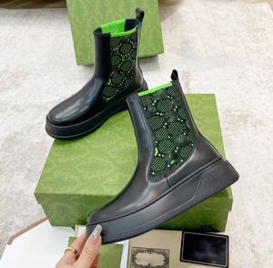 G Jersey Ankle Boot Men 디자이너 가죽 Martin Boots 클래식 플랫 부츠 22ss와 고급 여성 부츠