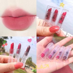 Lip Gloss 10 Colors Mini Velvet Matte Lipstick Makeup Moisturizing Not Easy To Fade Transparent Tube Sample Lipgloss Lasting Waterproof