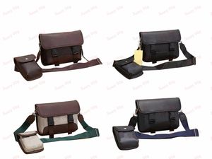 2 Piece Set Pressing Buckle Cross Body Bag Purse Coin Key Pouch Pendant Luxury Flap Bag Backpacks Designer Small Square Cards Bags