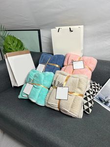 Дизайнерские бани полотенца набор коралловые бархатные модные полотенца