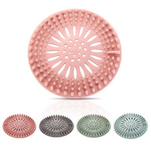 Colanders Strainers Sink Sewer Filter Shower Drain Bathtub Stopper Silicone Plug Cover Hair Catchers Bathroom Universal 221207