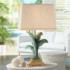 Table Lamps Imported The Western Islands Style Jade Parrot Lamp Living Room Bedroom 56x36x48