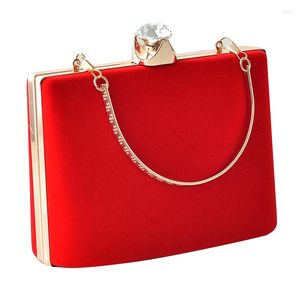 Borse da sera Kingluck The Women Clutch Ricamo da sposa Borsa da sposa Perla Perline Pizzo Rosa Moda strass