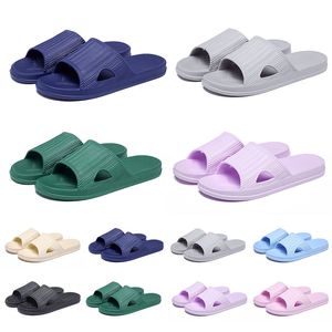 Outdoor Beach Slipper Designer Sandals Men Women Indoor Washed Room Triple Black Grey Pink Purple Midnight Navy Blue Non-slip Silppers