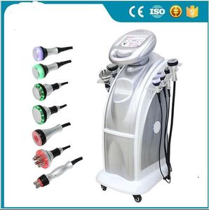 Cavitazione 80K dimagrante RF Aspirazione ad ultrasuoni Lipo Vacuum Macchina dimagrante Radiofrequenza Face Lifting e Anti Aging Beauty Equtpment con 7 maniglie