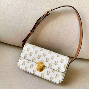 Fashion Subaxillar TEEN TRIOMPHE borsa a tracolla Luxurys Borse firmate Pochette Spalla in vera pelle Donna uomo borse classiche con patta città Borsa da sera Subaxillar