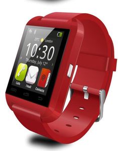 Bluetooth smartwatch U8 U Bekijk Smart Watch -polshorloges voor iPhone 4S 5 5S 6 6S Samsung S4 S5 Note5 Opmerking 7 Android -telefoon Smartph6569451