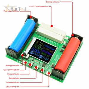 Tester pojemności baterii typu-C LCD Mah MWH litowy cyfrowy moduł detektora zasilania 18650