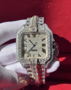 Ekskluzywne niestandardowe limitowana edycja męska zegarek węglowy krzemionka Diamond Inkrustowany Sapphire Glass Eta Mechanical Movement Oryginalne pudełko i papier