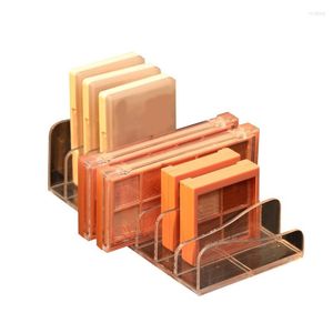 Förvaringslådor Eyeshadow Tray Box Palette Organizer Cosmetics Rack Makeup Tools Display Holder Cosmetic
