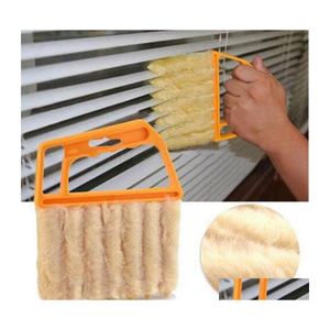 Cleaning Brushes Usef Microfiber Window Cleaning Brush Air Conditioner Duster Mini Shutter Cleaner Washable Cloth Wq325 Drop Deliver Dhzpk