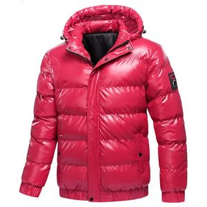 남성용 파카스 겨울 두꺼운 재킷 남성 캐주얼 후드 가드 따뜻한 바람개비기 패션 슬림 핏 코트 남성 고품질 MT700 L221207