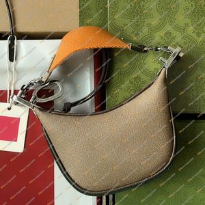 Ladies Fashion Casual Designe Luxury Attache Mini Handväska axelväskor Crossbody Messenger Bag New Mirror Quality 718512
