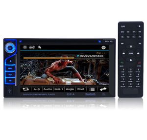 New 62 Inch 6201A Double Din Car DVD Player DIVXDVD VCDCDUSBBluetooth Auto Multimedia Player 2 Din MP5 Audio Player Remote C7068224