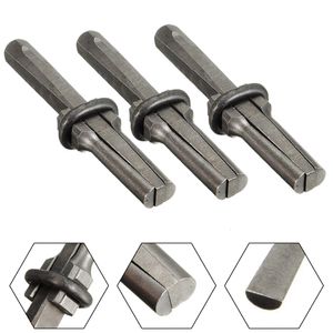 Andra handverktyg 3st Stone Spliting Tool Heavy Duty Plug Wedge and Feather Shims Dålig splitteruppsättning 9 16 