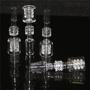 Narghilè Diamond Knot Quartz Stack Banger 10mm 14mm 18mm Bangers Chiodi per bong in vetro Acqua Dab Oil Rigs