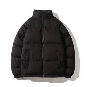 Men Down Parkas Winter Jacket Men Grusten Warm Ostra Kurtki kołnierzyki Solidny kolor Parka Women Fashion Streetwear 221207