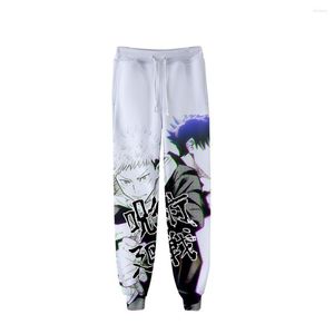 Calça feminina Personalidade Anime Jujutsu Kaisen Troushers 3D Creative Jogger Pant Men/Women Streetwear